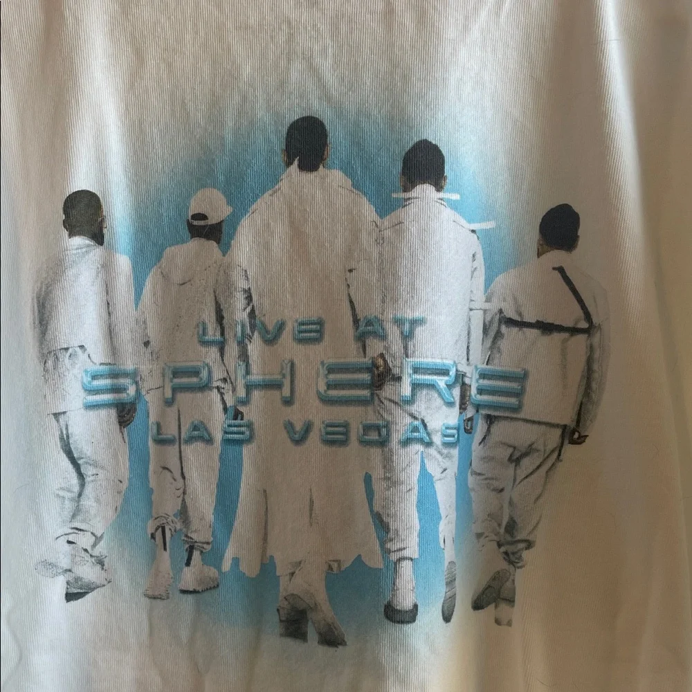 Backstreet Boys White Graphic Short Sleeve Shirt - Picture 4 of 4